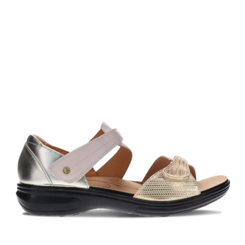 Revere Geneva Mixed Metallic W Wide sold by Bayside Shoe Warehouse