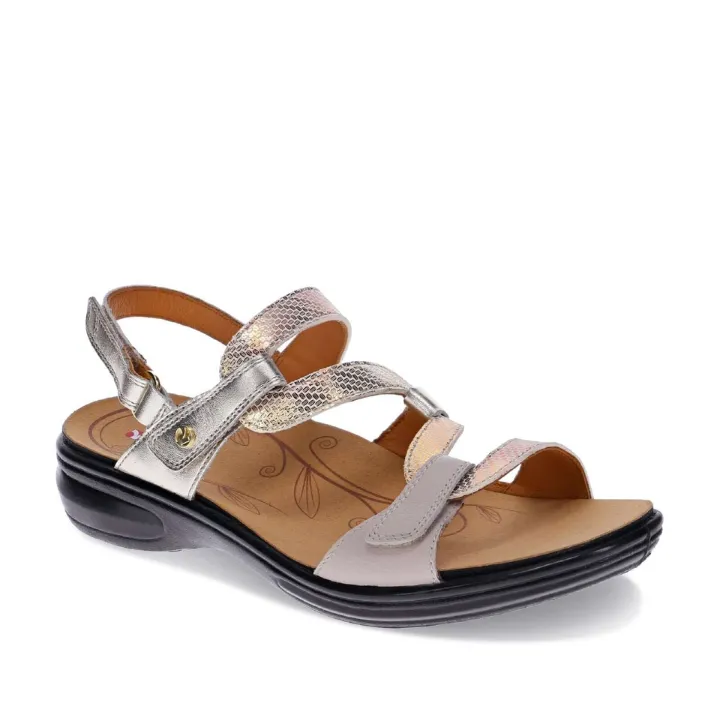 Revere Miami Mixed Metallic W Medium Adjustable Sandal sold by Bayside Shoe Warehouse product image thumbnail 3