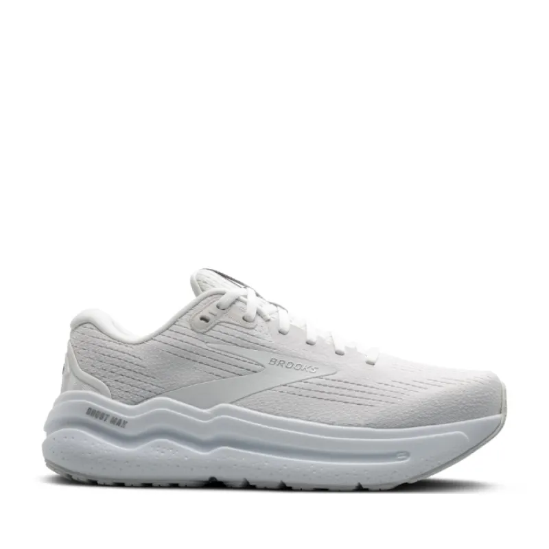 Brooks M Ghost Max 2 2e Bright White/Bright White Width sold by Bayside Shoe Warehouse