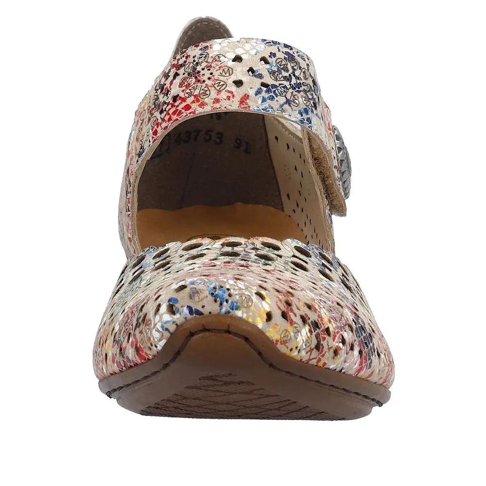 Rieker 43753-91 Beige-Multi sold by Bayside Shoe Warehouse product image thumbnail 4