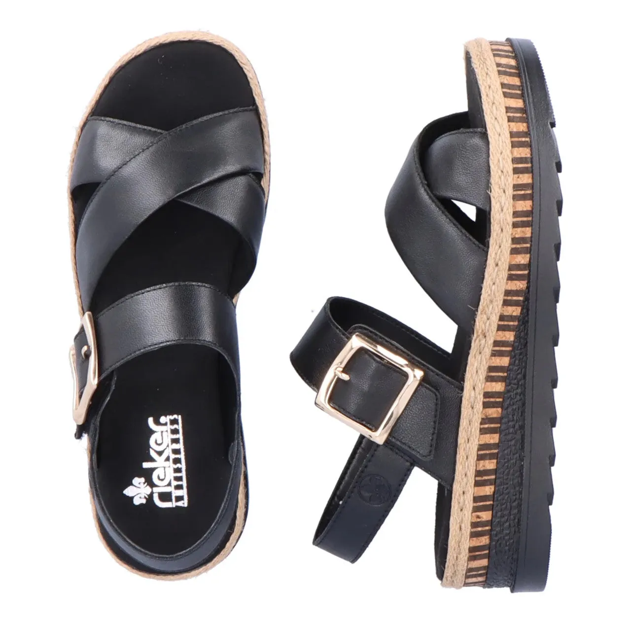 Rieker V7951-00 Black sold by Bayside Shoe Warehouse product image thumbnail 5