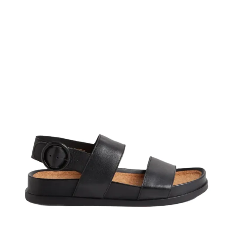 Django and Juliette Quffle Leather Sandals sold by Bayside Shoe Warehouse