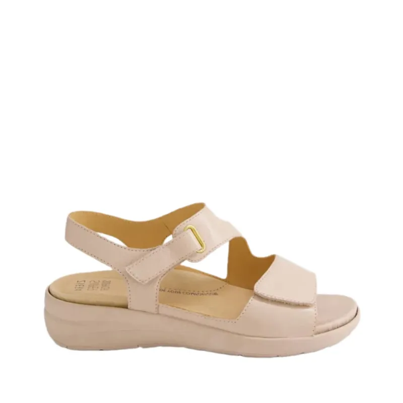 Ziera Nila Nude Adjustable Sandal sold by Bayside Shoe Warehouse
