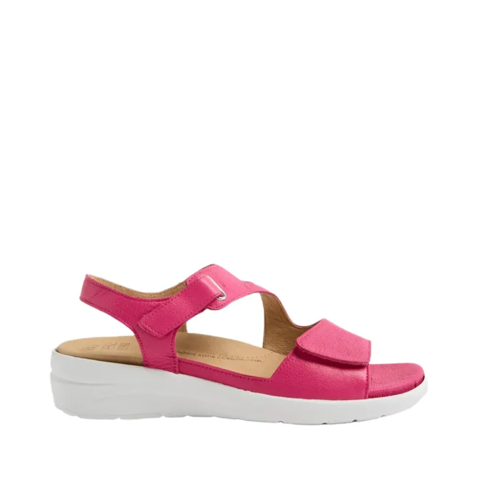 Ziera Nila Fuchsia Adjustable Sandal sold by Bayside Shoe Warehouse