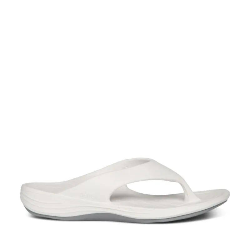 Aetrex Maui Womens White sold by Bayside Shoe Warehouse