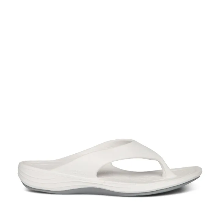 Aetrex Maui Womens White sold by Bayside Shoe Warehouse