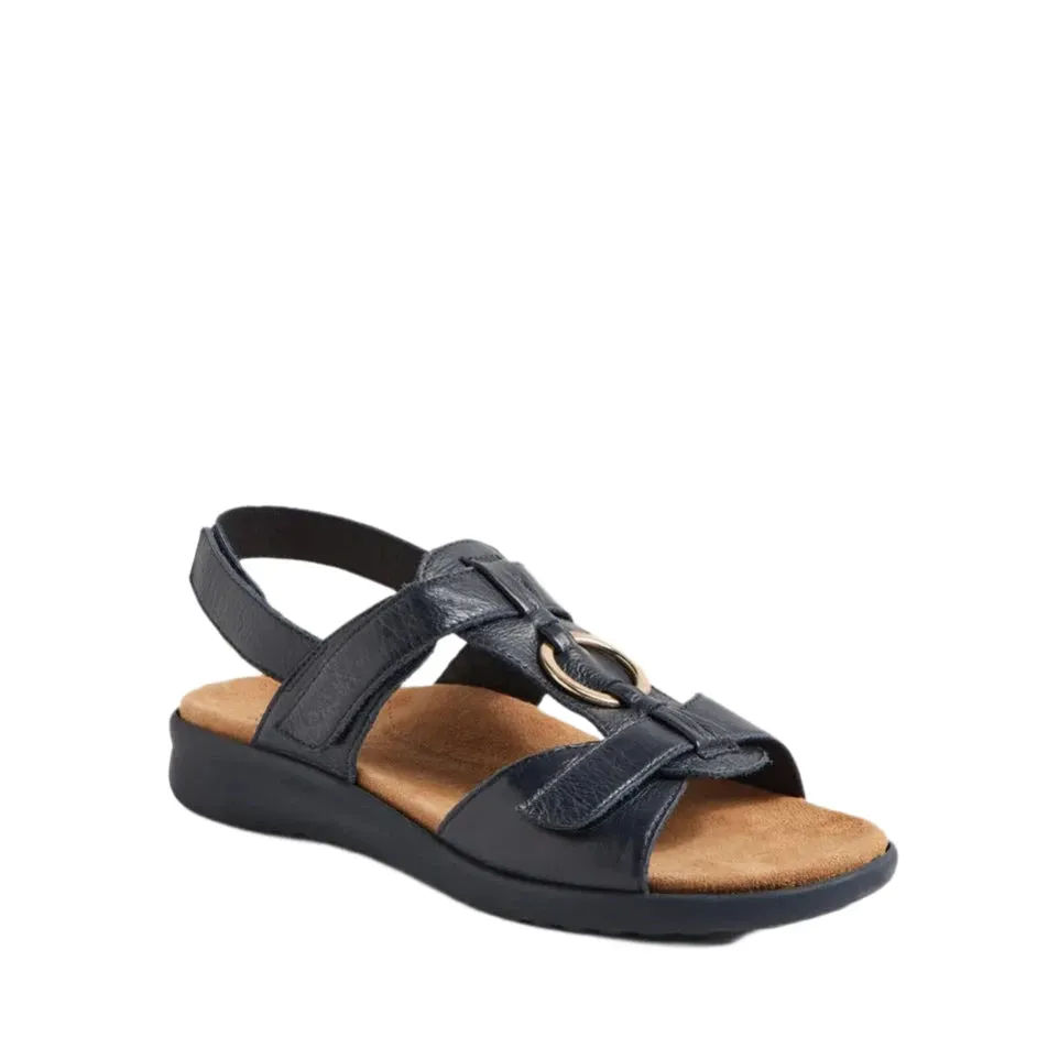 Ziera BrisaXW-ZR Navy-Navy Adjustable Sandal sold by Bayside Shoe Warehouse product image thumbnail 2