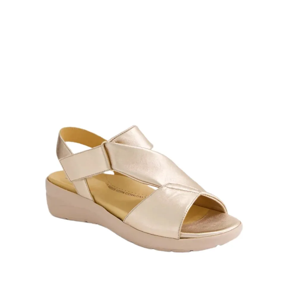 Ziera Nazly2 XW-ZR Pale Rose Adjustable Wedge Sandal sold by Bayside Shoe Warehouse product image thumbnail 2