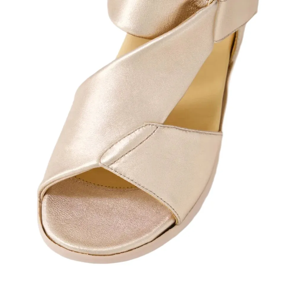 Ziera Nazly2 XW-ZR Pale Rose Adjustable Wedge Sandal sold by Bayside Shoe Warehouse product image thumbnail 4