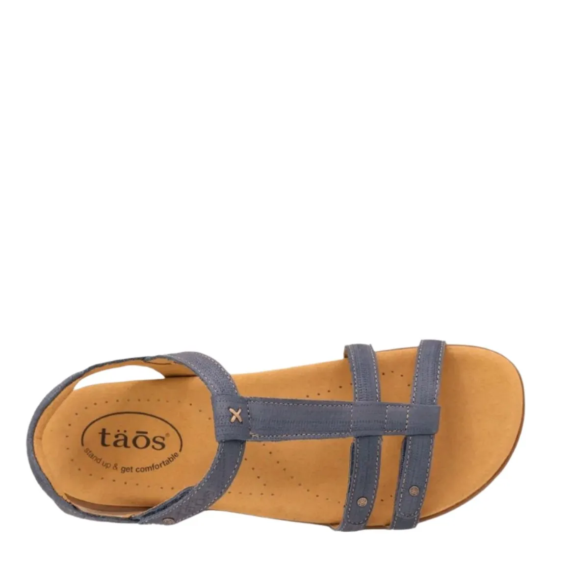Taos Trophy Emboss Blue Adjustable Sandal sold by Bayside Shoe Warehouse product image thumbnail 3