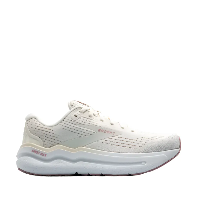 Brooks W Ghost Max 2 D Width Coconut Milk/Grey/Zephyr sold by Bayside Shoe Warehouse