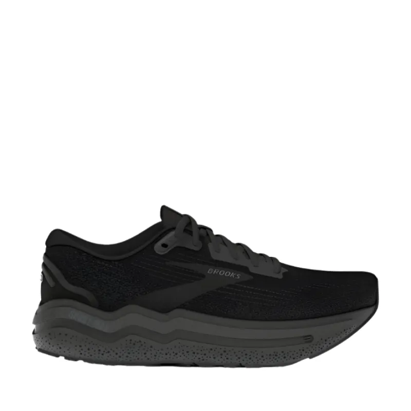 Brooks M Ghost Max 2 2e Black/Black Width sold by Bayside Shoe Warehouse
