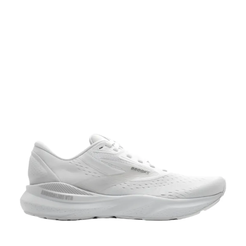 Brooks W Adrenaline GTS 24 D Width White/Oyster/Alloy sold by Bayside Shoe Warehouse