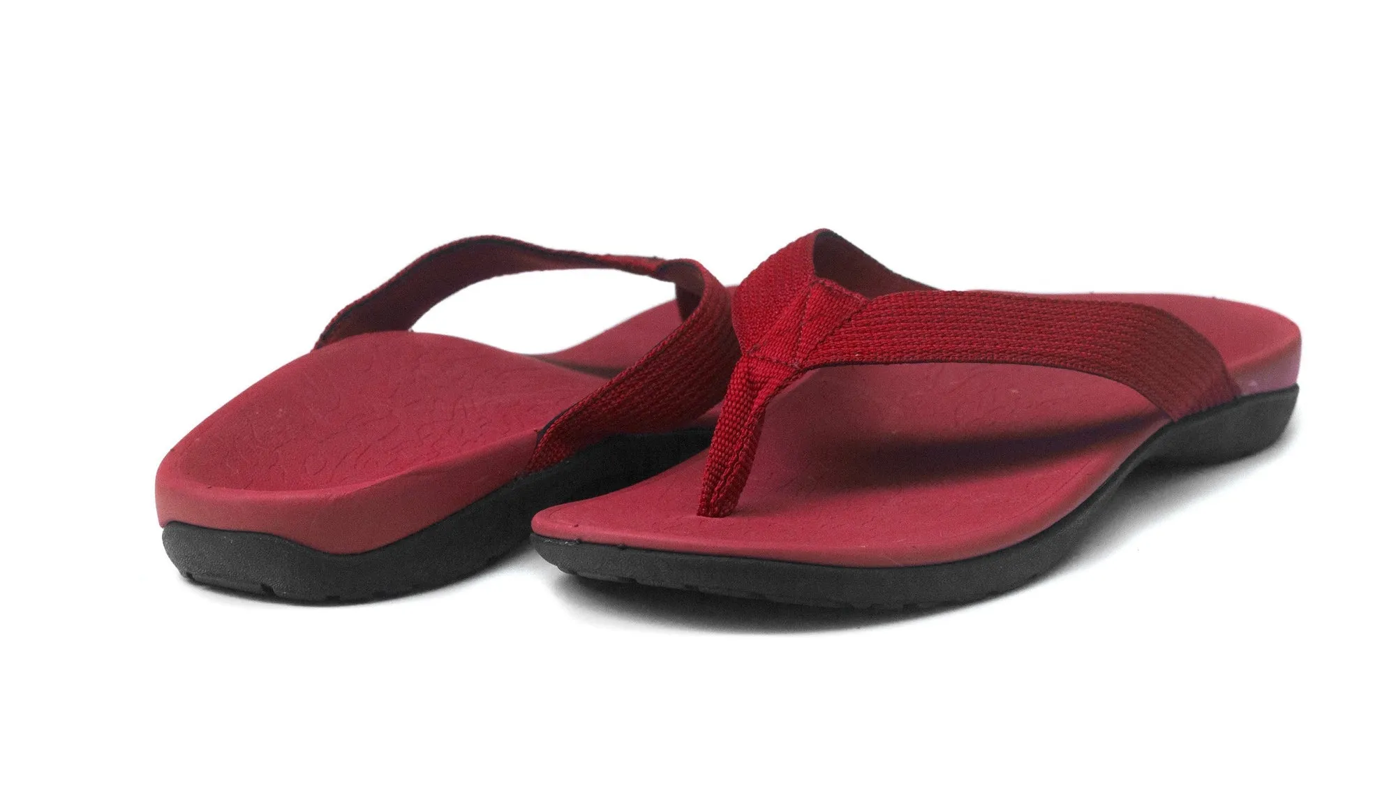 Axign Premium Orthotic Flip Flops Red sold by Bayside Shoe Warehouse
