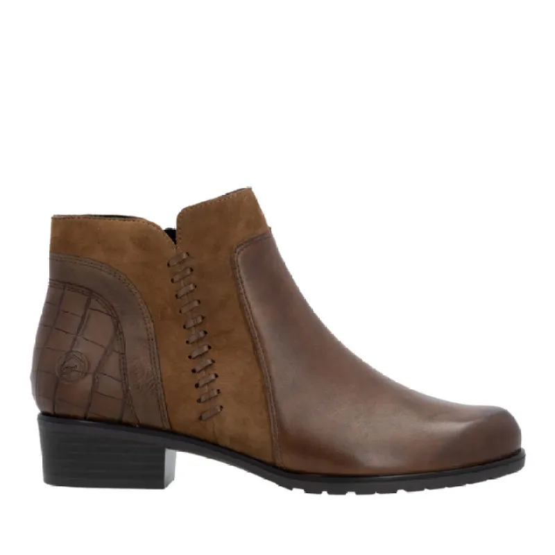 Remonte D6893-22 Chestnut Pull On Boot sold by Bayside Shoe Warehouse