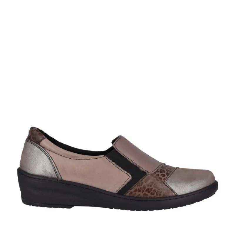 Cabello CP461-18 Taupe Combo sold by Bayside Shoe Warehouse