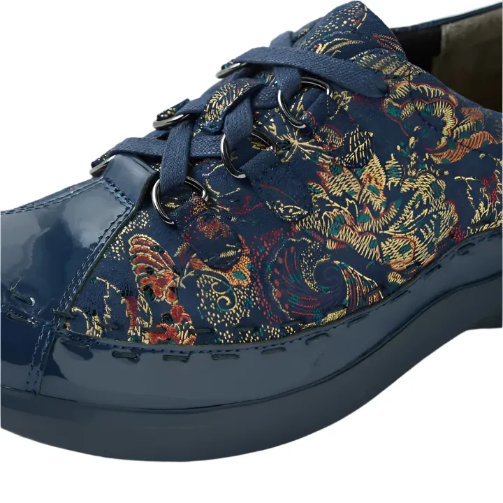 Ziera Allsorts Navy- Navy Royal Print sold by Bayside Shoe Warehouse product image thumbnail 5