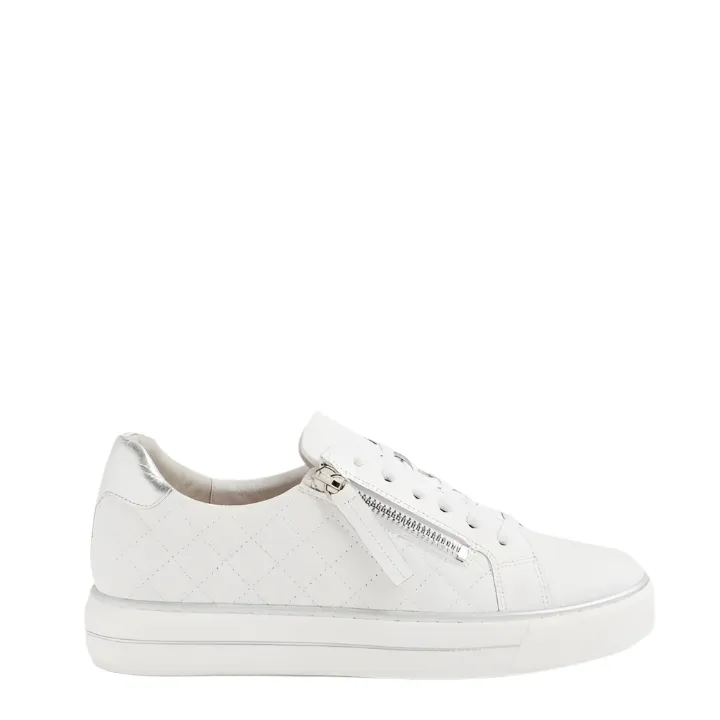 Ziera Kozie White Silver sold by Bayside Shoe Warehouse