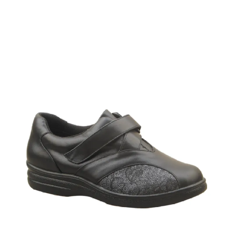 Pure Comfort  Saturn A25 Black Multi Adjustable Shoe sold by Bayside Shoe Warehouse