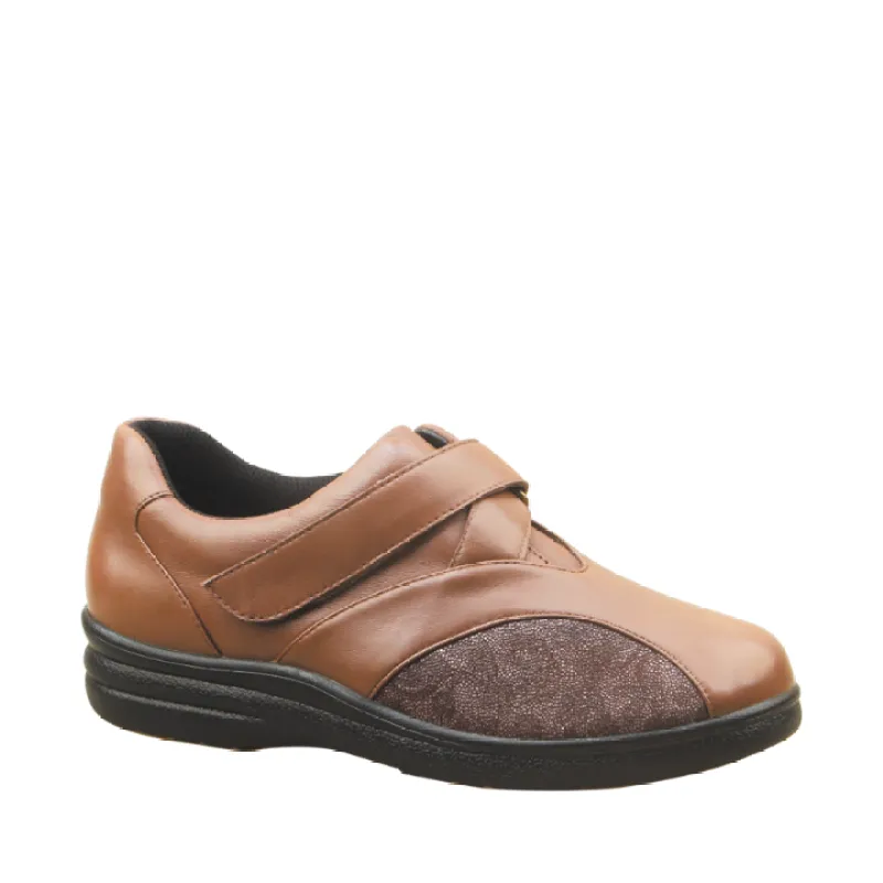 Pure Comfort  Saturn A25 Taupe Multi Adjustable Shoe sold by Bayside Shoe Warehouse