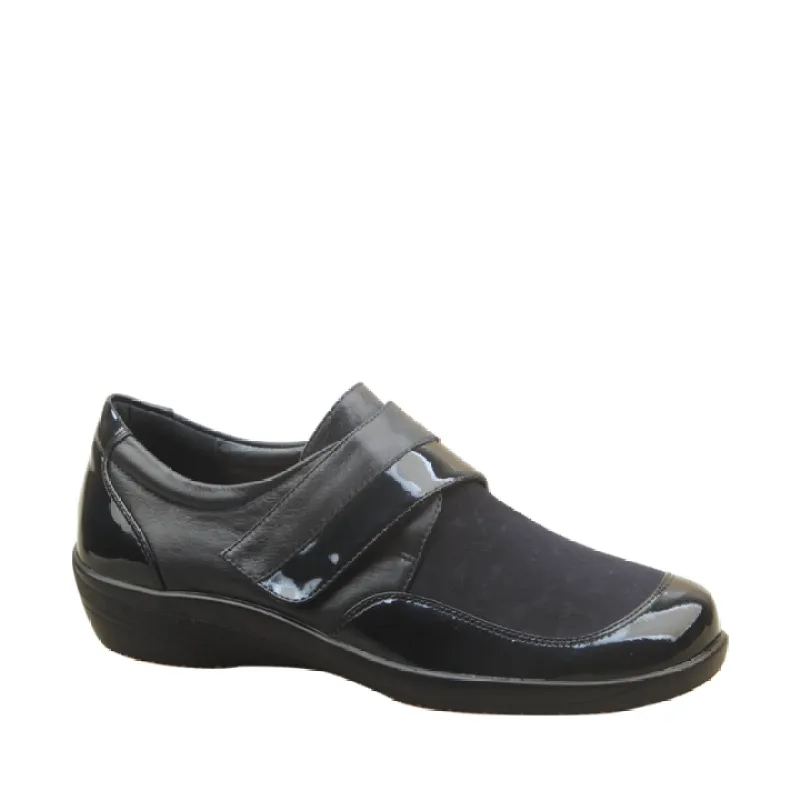 Pure Comfort Arch A25 Navy Combo Adjustable Shoe sold by Bayside Shoe Warehouse