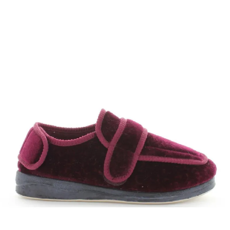 Panda Elisa II Slipper Burgundy sold by Bayside Shoe Warehouse