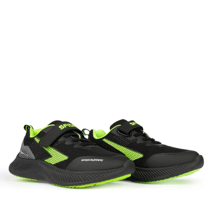 Sfida Kaleido (V) Boys Lime/Black/Grey sold by Bayside Shoe Warehouse product image thumbnail 2
