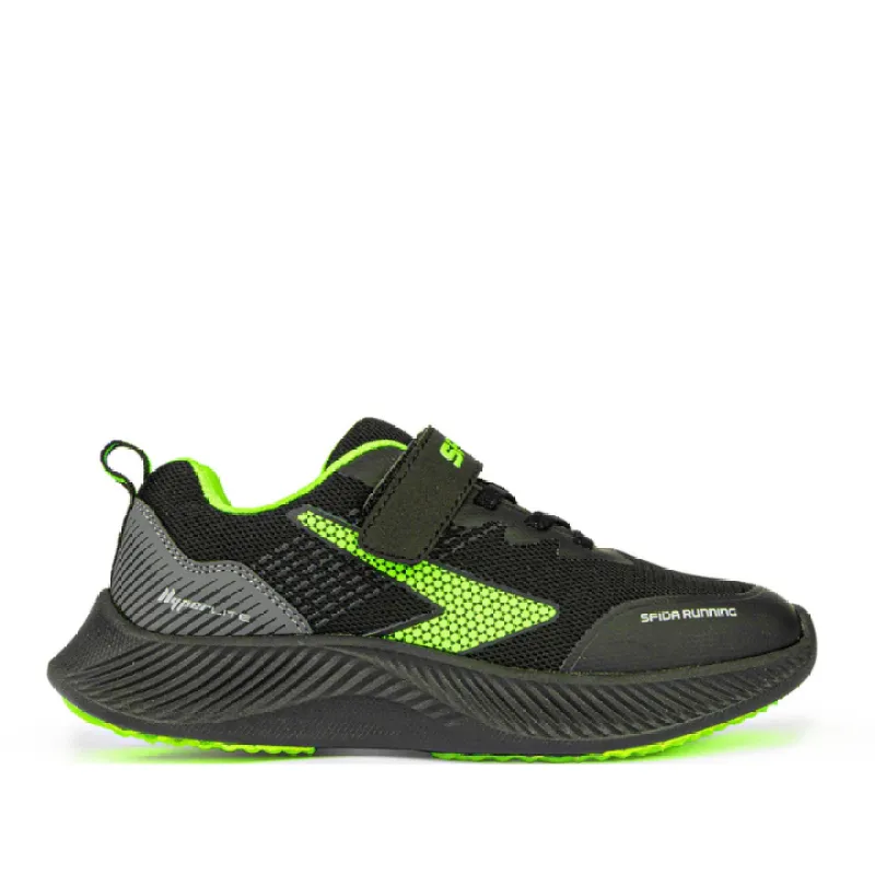 Sfida Kaleido (V) Boys Lime/Black/Grey sold by Bayside Shoe Warehouse