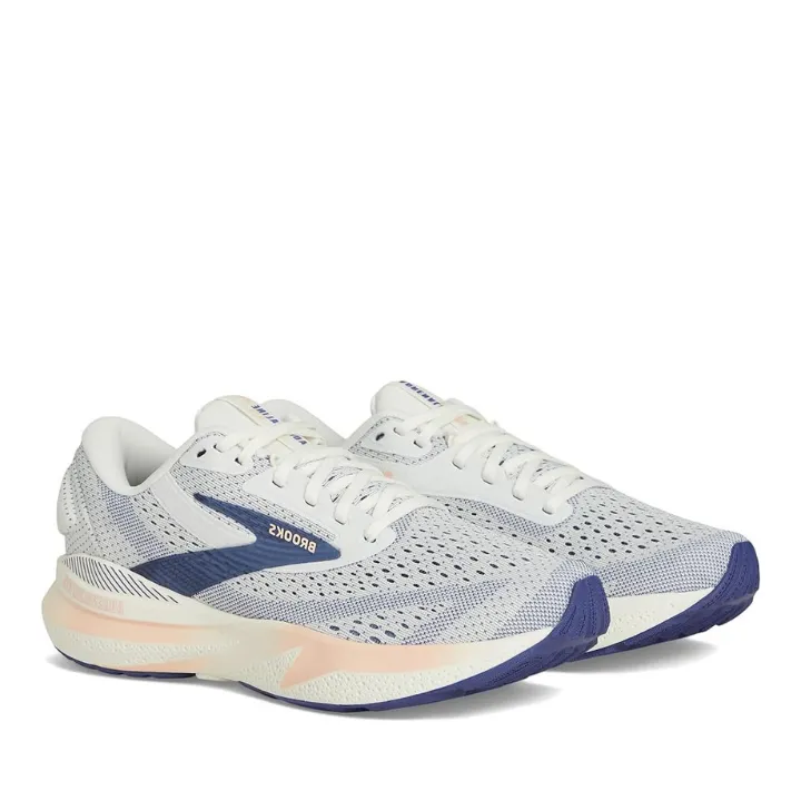 Brooks Adrenaline W GTS 24 1D Grey/Blue Ribbon/Peach sold by Bayside Shoe Warehouse product image thumbnail 4