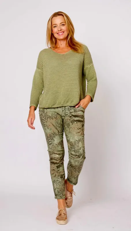 La Strada LSJP25-401P Military sold by Bayside Shoe Warehouse