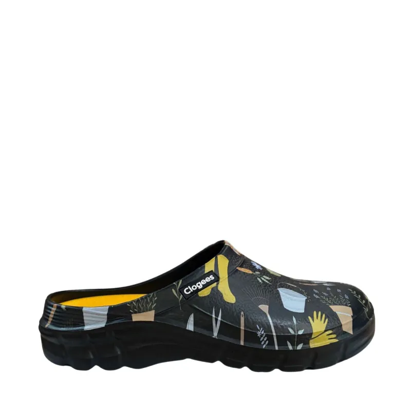 Clogees Womans Garden And Service Clogs Black sold by Bayside Shoe Warehouse