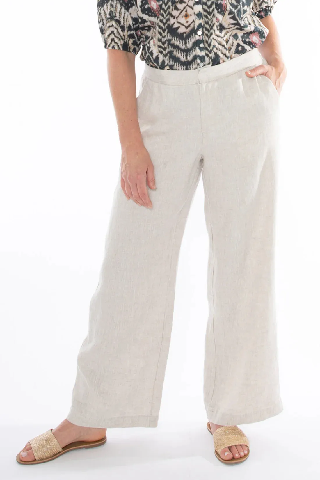Jump Fly Front Linen Pant sold by Bayside Shoe Warehouse product image thumbnail 2