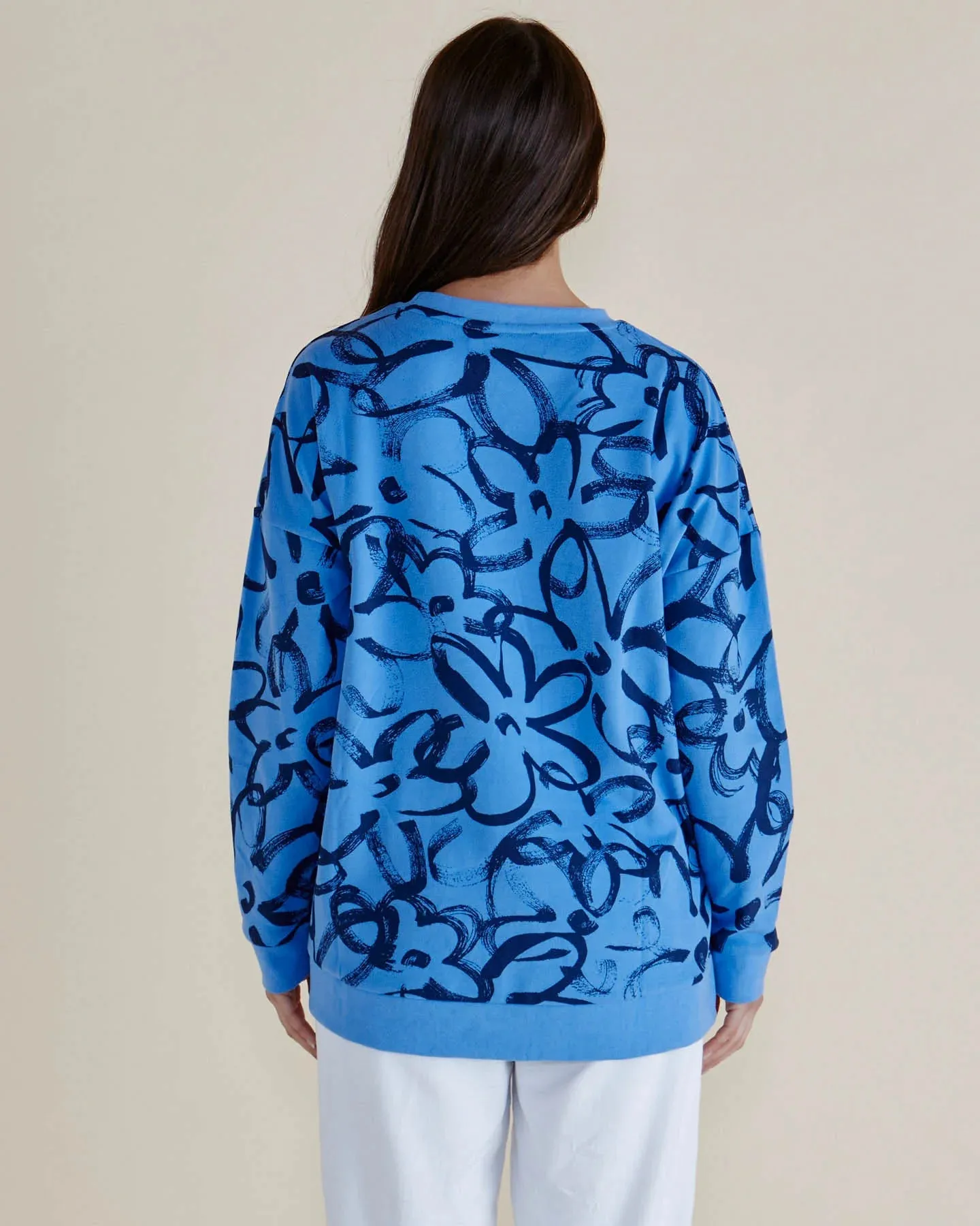 Betty Basics Palma Sweat Blue Floral sold by Bayside Shoe Warehouse product image thumbnail 4