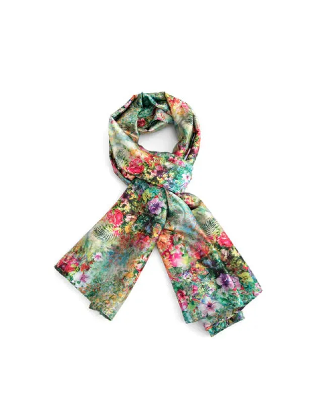 Serenade Fiore Double Sided Scarf sold by Bayside Shoe Warehouse