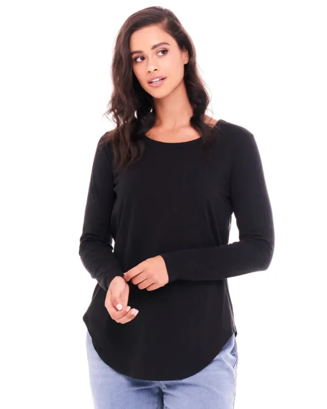 Betty Basics Megan Long Sleeve Top sold by Bayside Shoe Warehouse