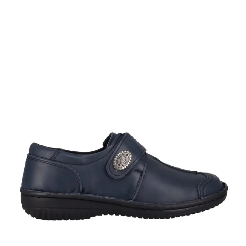 Cabello Comfort Womens Shoes 5072-27xl Navy Leather sold by Bayside Shoe Warehouse