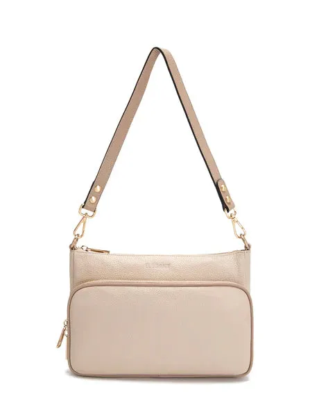 Serenade Felicity Leather Xbody Bag with RFID Compartment Ivory sold by Bayside Shoe Warehouse product image thumbnail 2