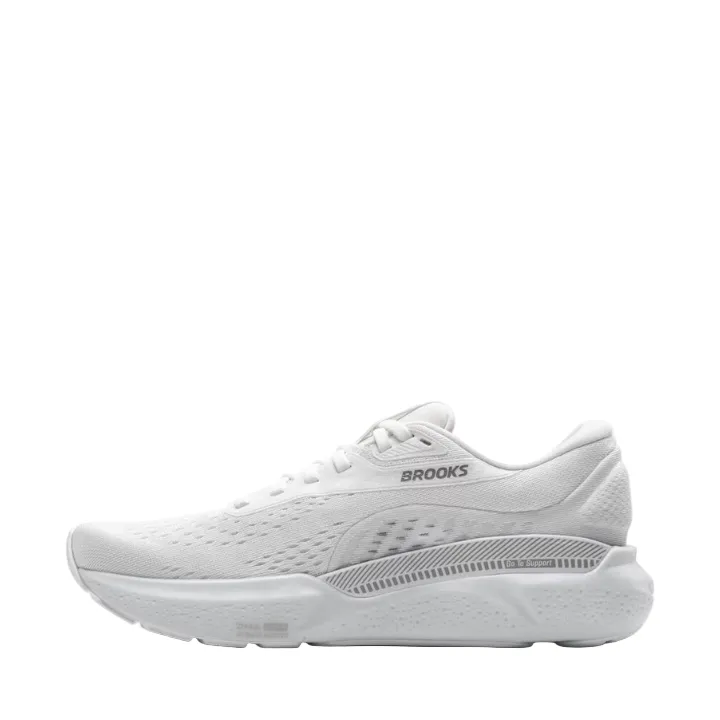 Brooks W Adrenaline GTS 24 B Width White/Oyster/Alloy sold by Bayside Shoe Warehouse product image thumbnail 3