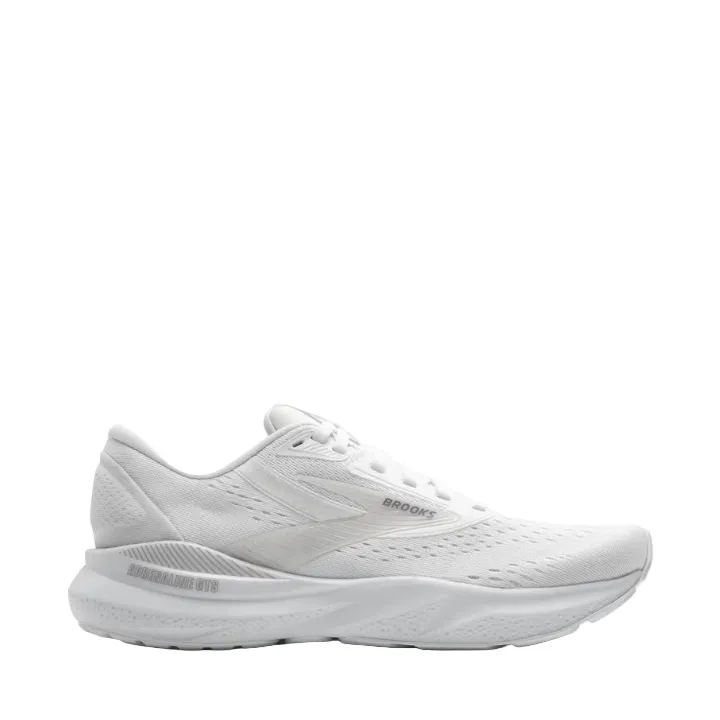 Brooks W Adrenaline GTS 24 B Width White/Oyster/Alloy sold by Bayside Shoe Warehouse