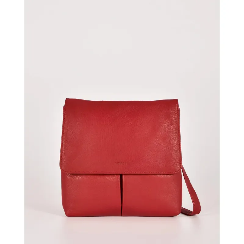 Gabee Ava Leather Crossbody Red sold by Bayside Shoe Warehouse