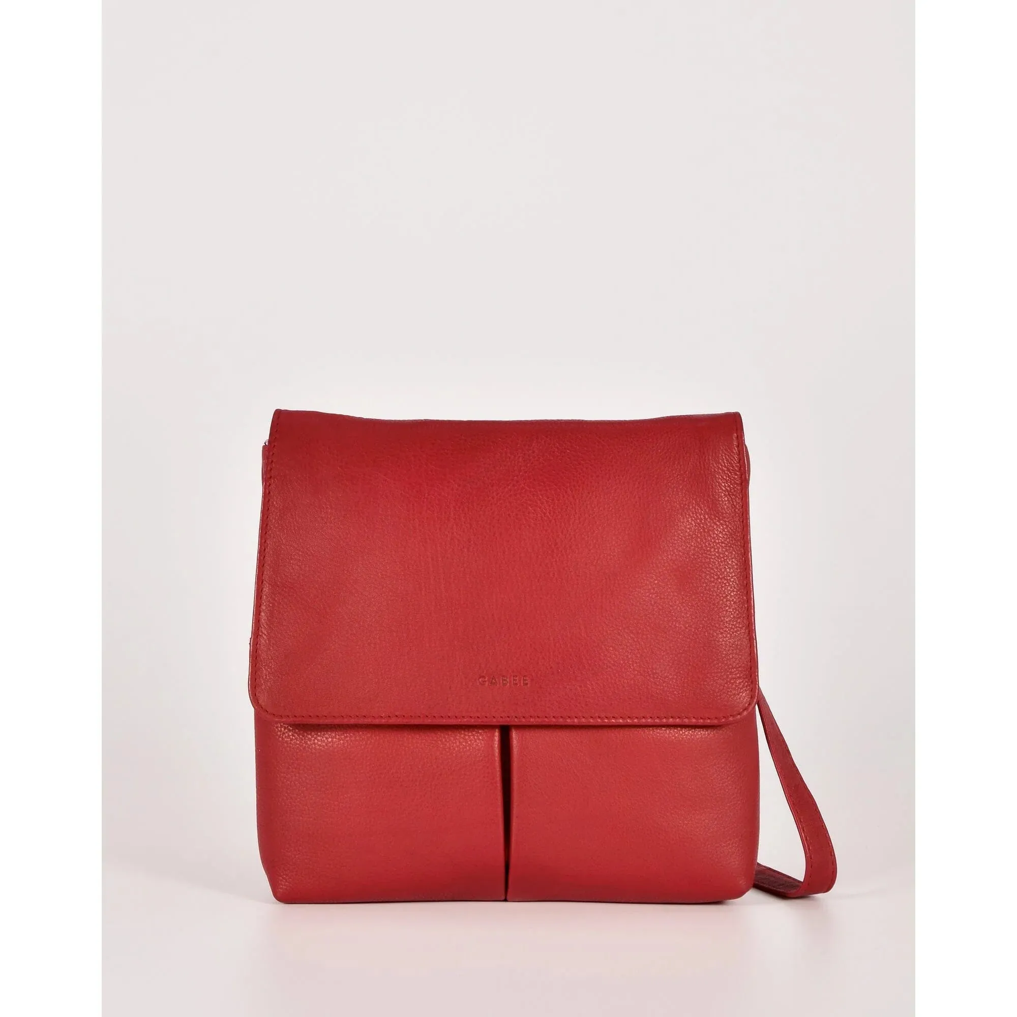 Gabee Ava Leather Crossbody Red sold by Bayside Shoe Warehouse