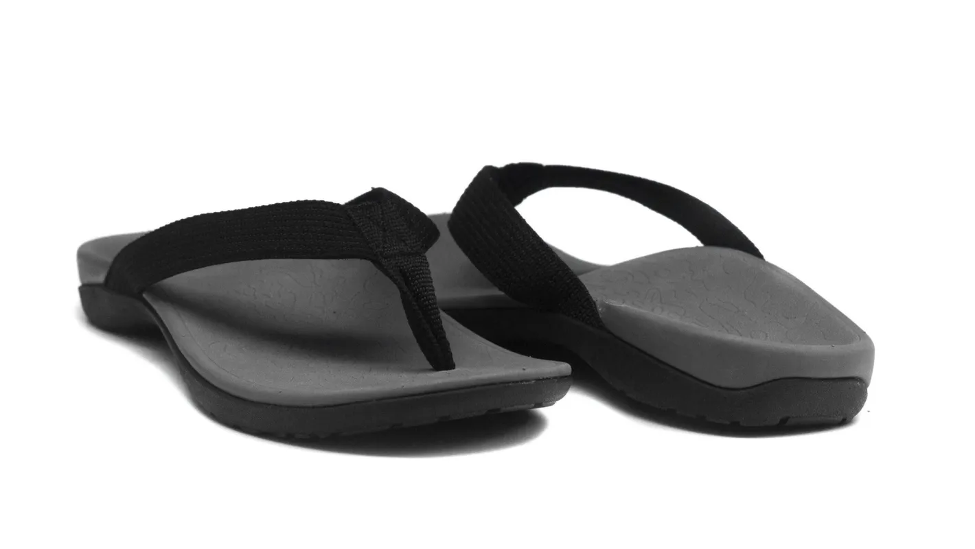 Axign Premium Orthotic Flip Flops Grey sold by Bayside Shoe Warehouse