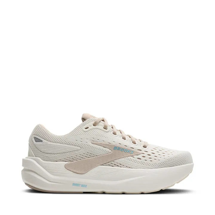 Brooks W Ghost Max 3 1B Coconut/Grey/Blue sold by Bayside Shoe Warehouse