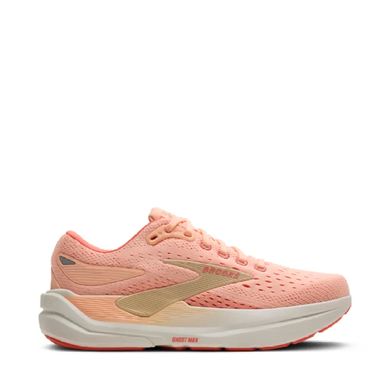 Brooks W Ghost Max 3 1B Peach/Sand/Coconut sold by Bayside Shoe Warehouse