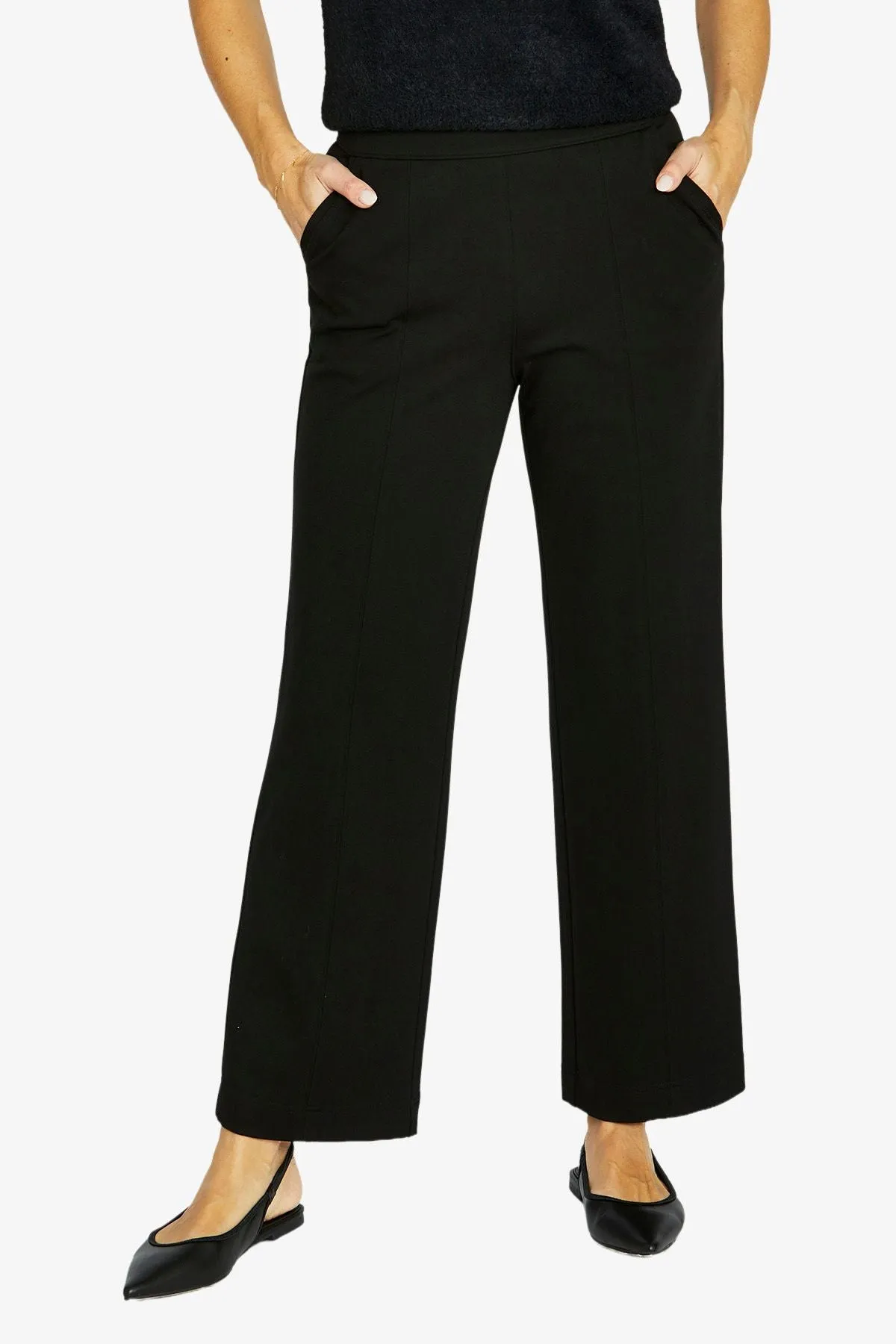 Jump Straight Leg Ponte Pants Black sold by Bayside Shoe Warehouse