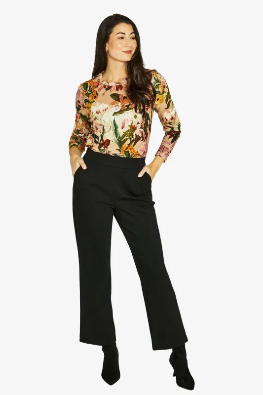 Jump Spiced Orchids L/S Tee Multi made by Jump