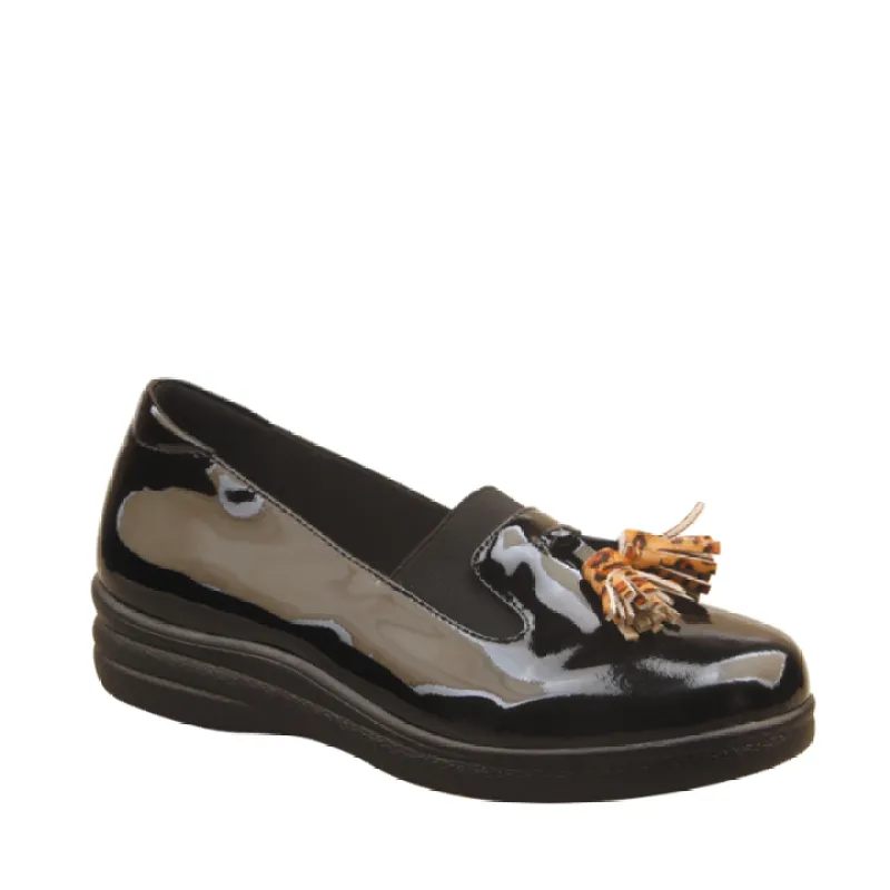 Pure Comfort Santi Black Patent made by Bayside Shoe Warehouse