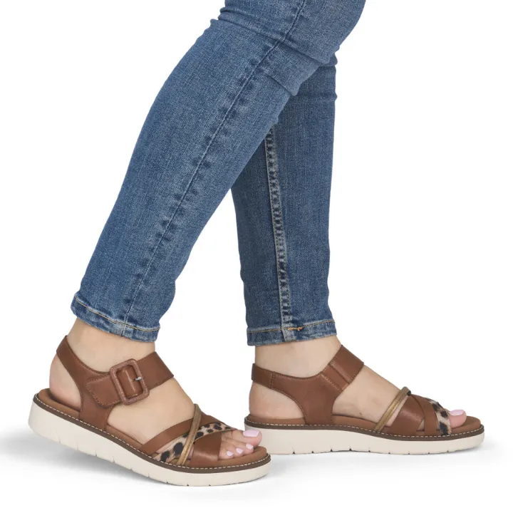 Remonte D2043-24 Brown Combination sold by Bayside Shoe Warehouse product image thumbnail 2