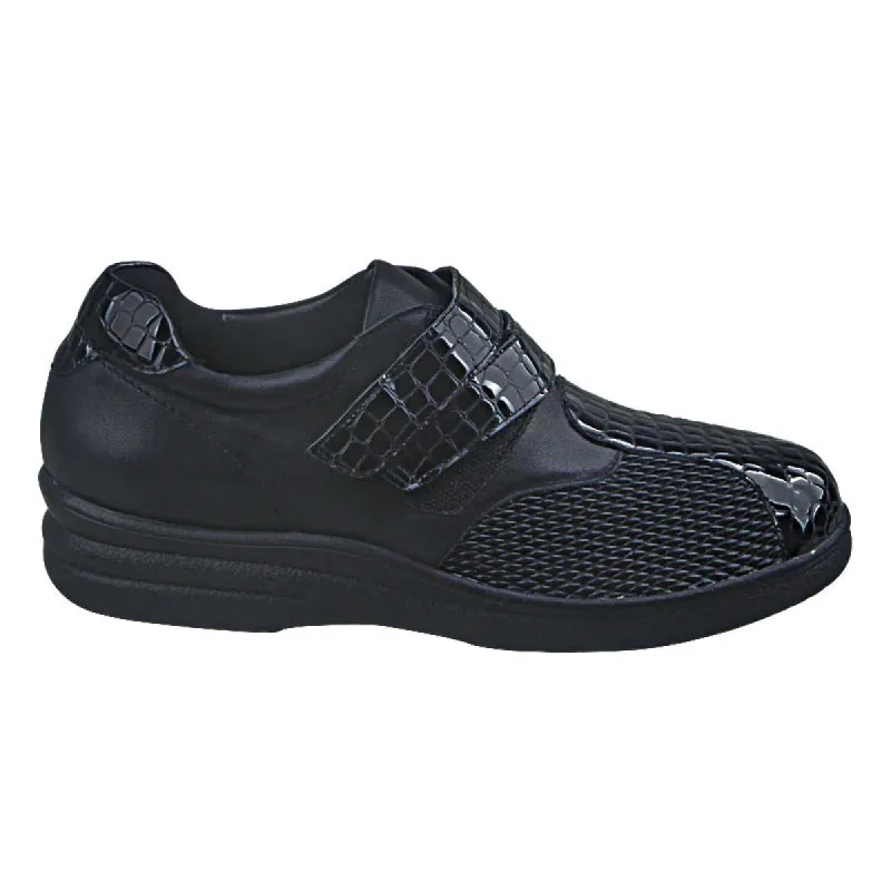 Pure Comfort Sabrina Black Adjustable Shoe sold by Bayside Shoe Warehouse
