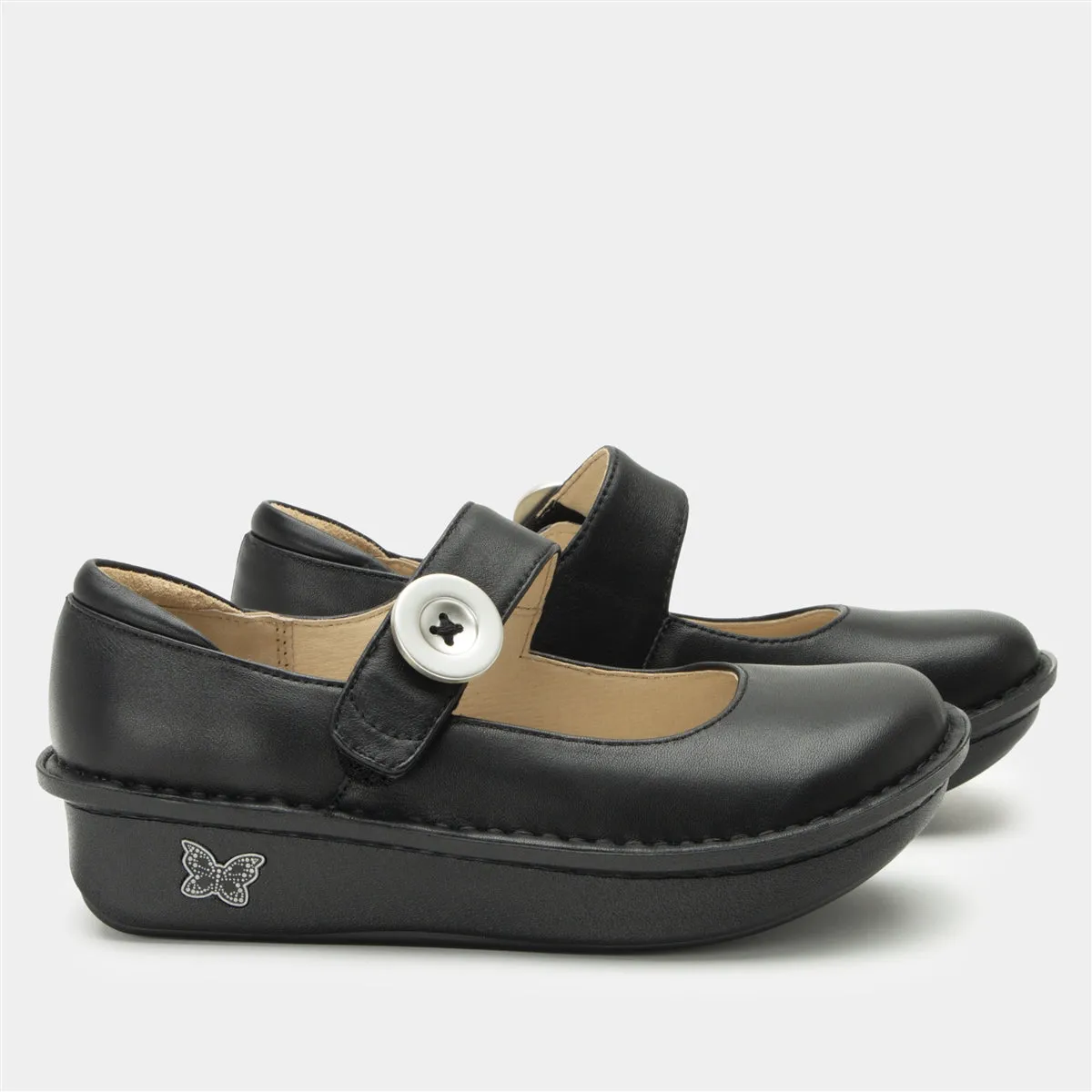 Alegria Paloma Black Nappa Shoe - Pal-601 sold by Bayside Shoe Warehouse